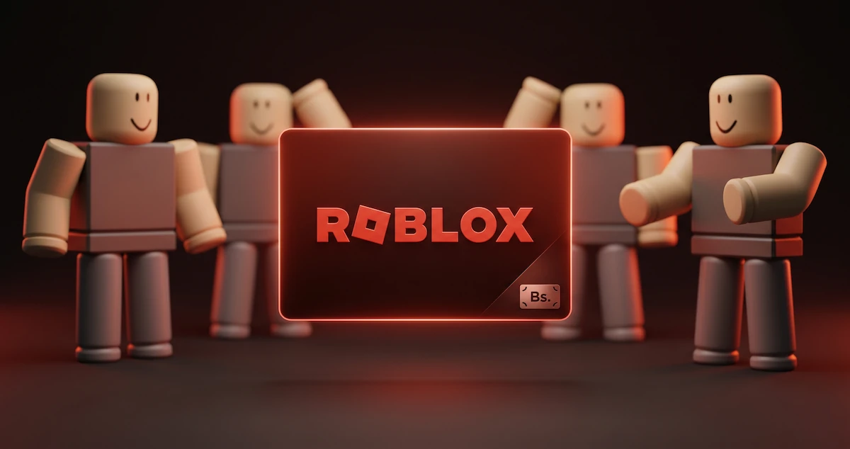 Comprar tarjetas Robux desde Venezuela en Venegift con pago en bolívares