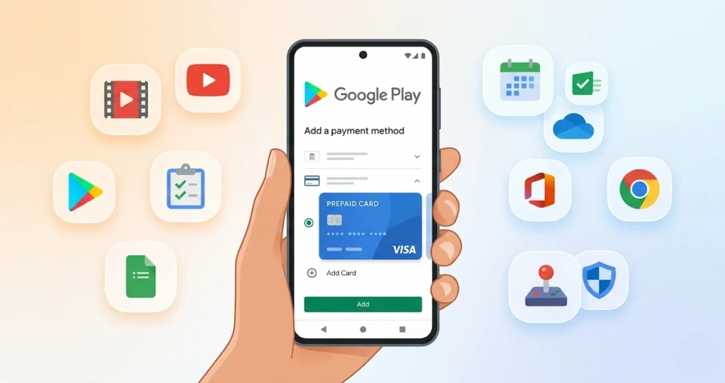 Comprar y pagar suscripciones en Google Play desde Venezuela con la tarjeta Visa de Venegift